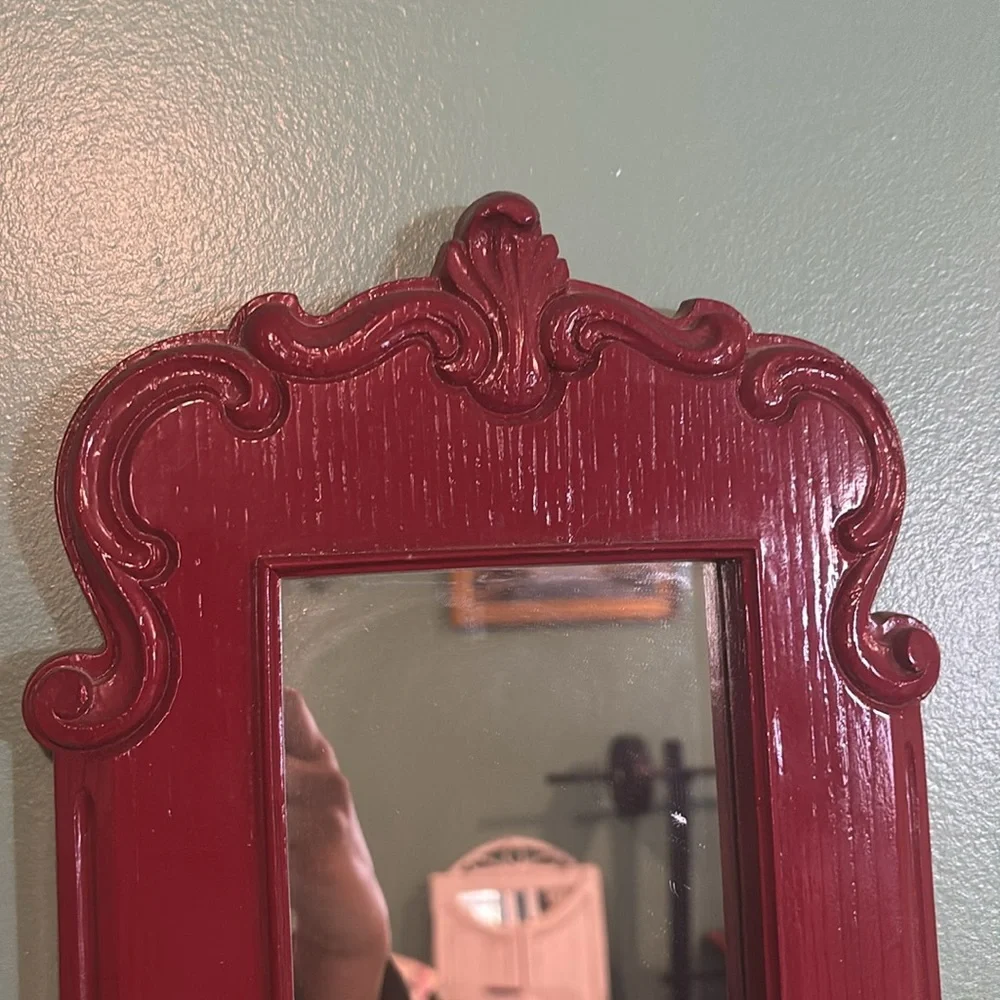 Decorate Red Mirror
